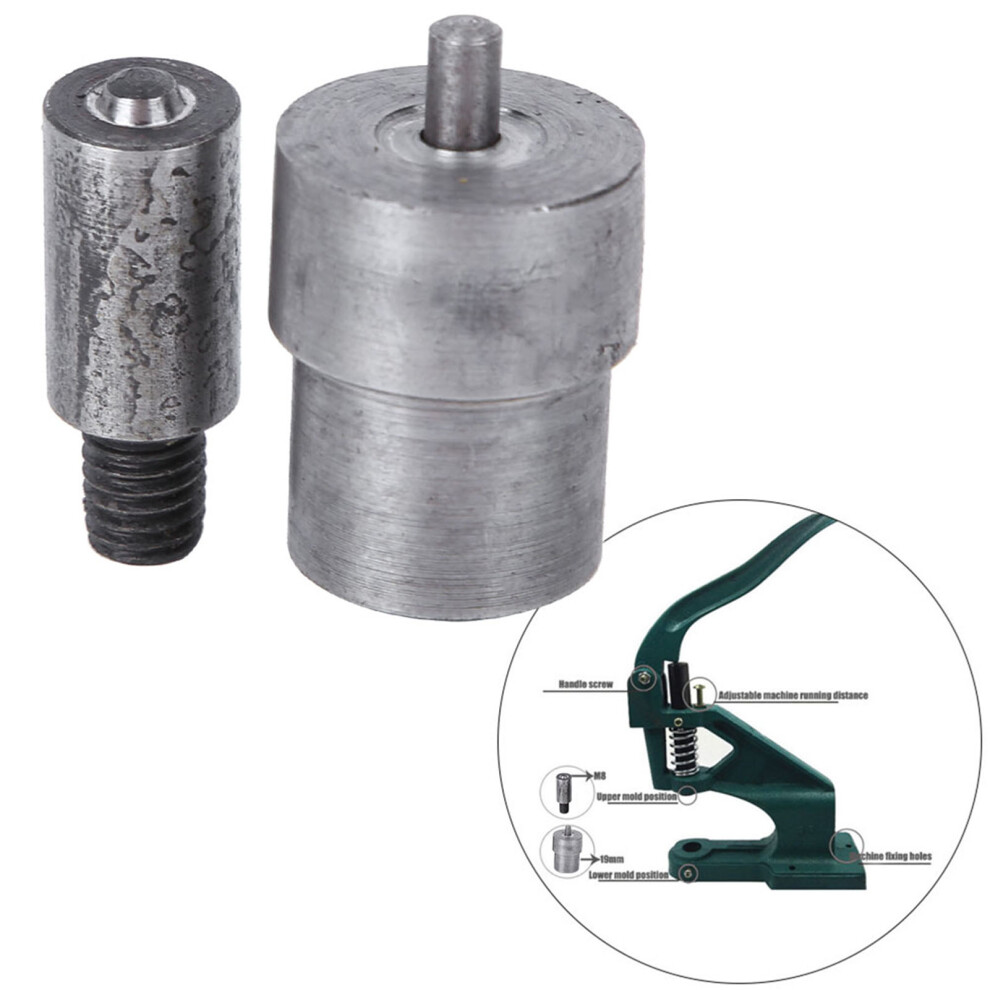 Hand Press Machine Setter Eyelet Puncher Grommet Die Mold Manual Installation Tool 5Mm 9441311741601