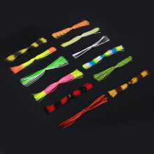600 Strands Soft Silicone Lure Skirts Accessory for DIY Spinnerbaits Jig Lure
