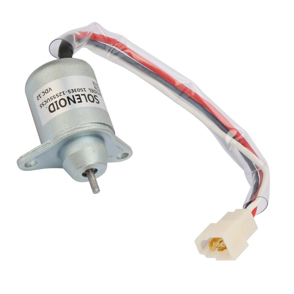 12V Diesel Fuel Engine Shut Off Stop Solenoid Valve Replacement Kit 1503Es-12S5suc5s 4931311742258