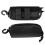 Nylon-Brillenetui 17,0  7,0  6,0 cm Schwarz/Khaki 10