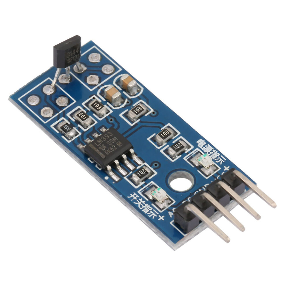 5Pcs 3144E Effect Sensor Switch Speed Counting Sensor Module Magnetic Detector 3.3-5V 9411311741598