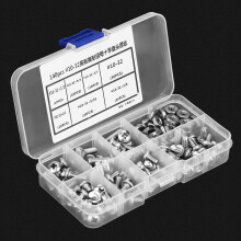 140pcs #10-32 304 Stainless Steel PH Pan Head Screws Kit Assortment Set