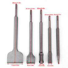 5pcs Different Type SDS Plus Bits Chisel Set for Electric Rotary Hammer
