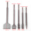 5pcs Different Type SDS Plus Bits Chisel Set for Electric Rotary Hammer 1