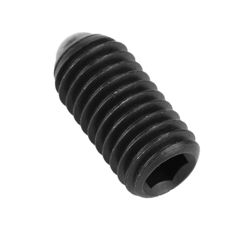 10Pcs M8 Screw Thread Hex Socket Carbon Steel Ball Spring Plungers Set (M8*16) 4601311743967