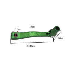 (As show, One size) Motorcycle gear lever Foldable starting lever ATV off-road vehicle Folding aluminum gear levergreen