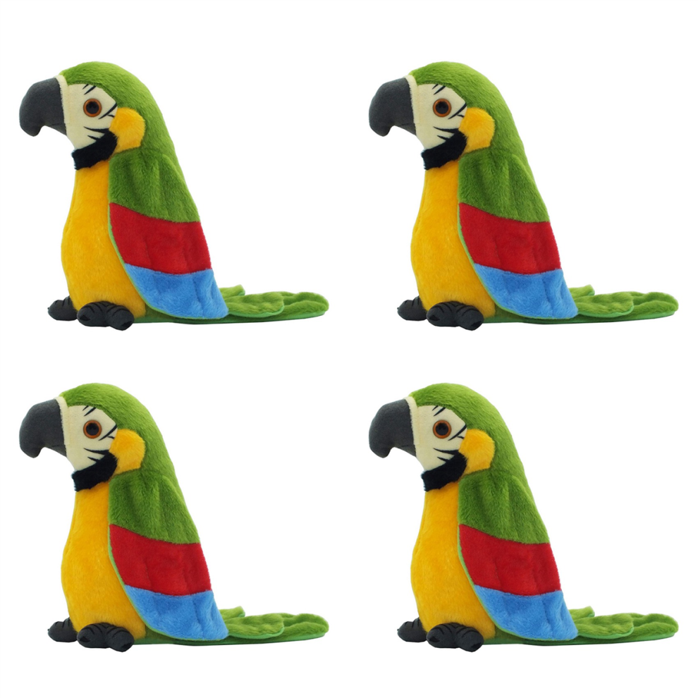 Pappagallo Parlante Che Ripete Ciò Che Dici Peluche Pappagallo Giocattolo Regalo Per Bambini B
