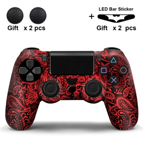(#17) PS4 Playstation 4 Silicone Rubber Skin Graffiti Protective Controller Case Cover New