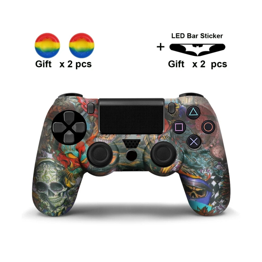 (#2) Ps4 Playstation 4 Silicone Rubber Skin Graffiti Protective Controller Case Cover Hot 6963793773954