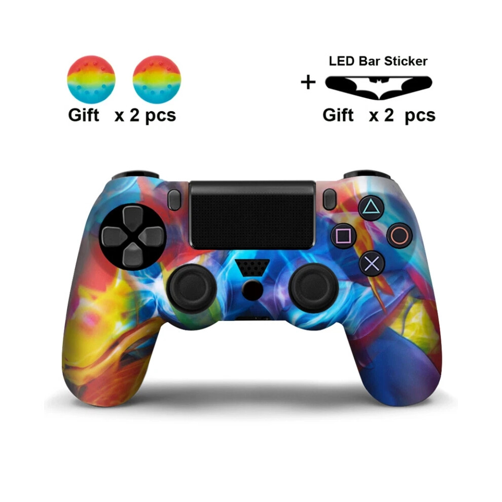 (#18) Ps4 Playstation 4 Silicone Rubber Skin Graffiti Protective Controller Case Cover Hot 6963793773930