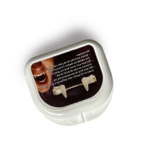 (As show, One size) Halloween Scary Party Cosplay Vampire Fangs Retractable Teeth Vampire Braces