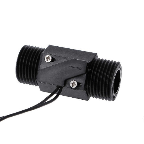 (As show, One size) Plastic Water Flow Switch Vertical/Horizontal Water Sensor Magnetic AC 220V 2