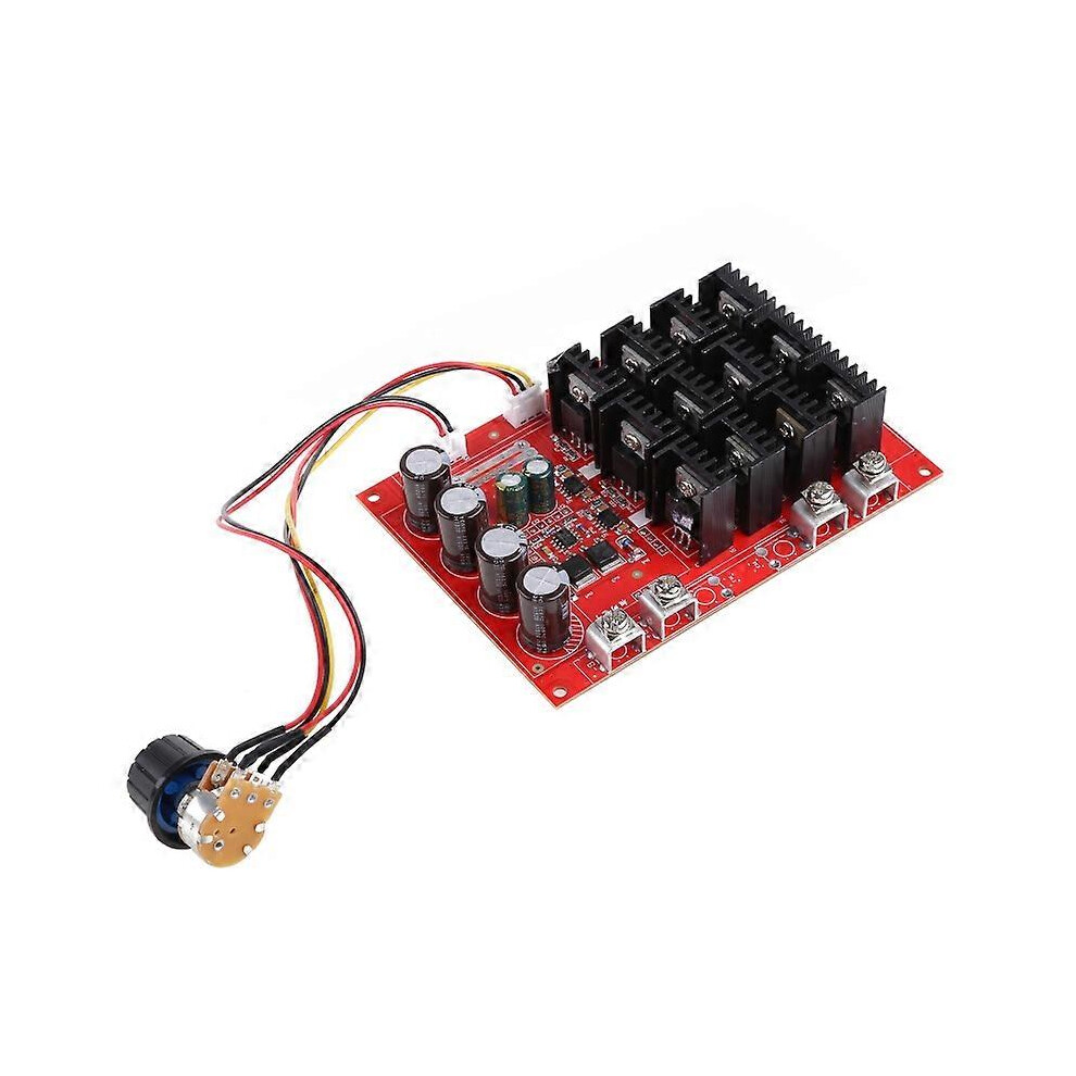 (As Show, One Size) Dc 10-50V 60A Motor Speed Control Pwm Hho Rc Controller 3000W Max 12V 24V 48V 5021775387450
