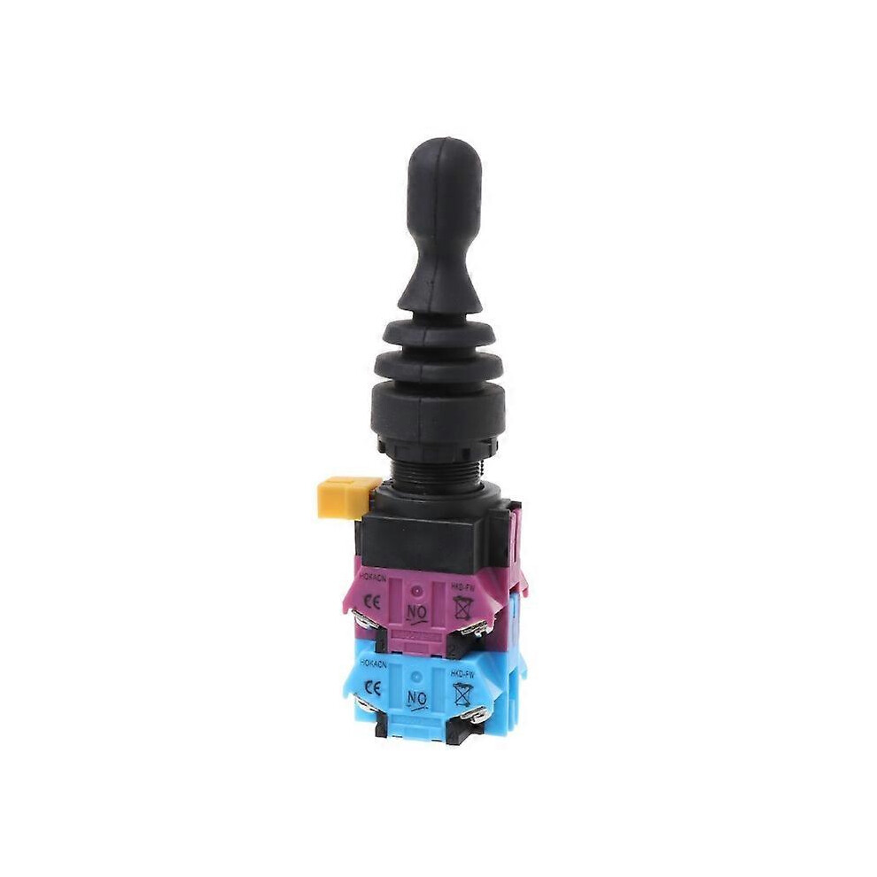 (As Show, One Size) Hkl-Fw24 4No 4 Position Momentary Type Monolever Joystick Reset Button Switch 5021564504747