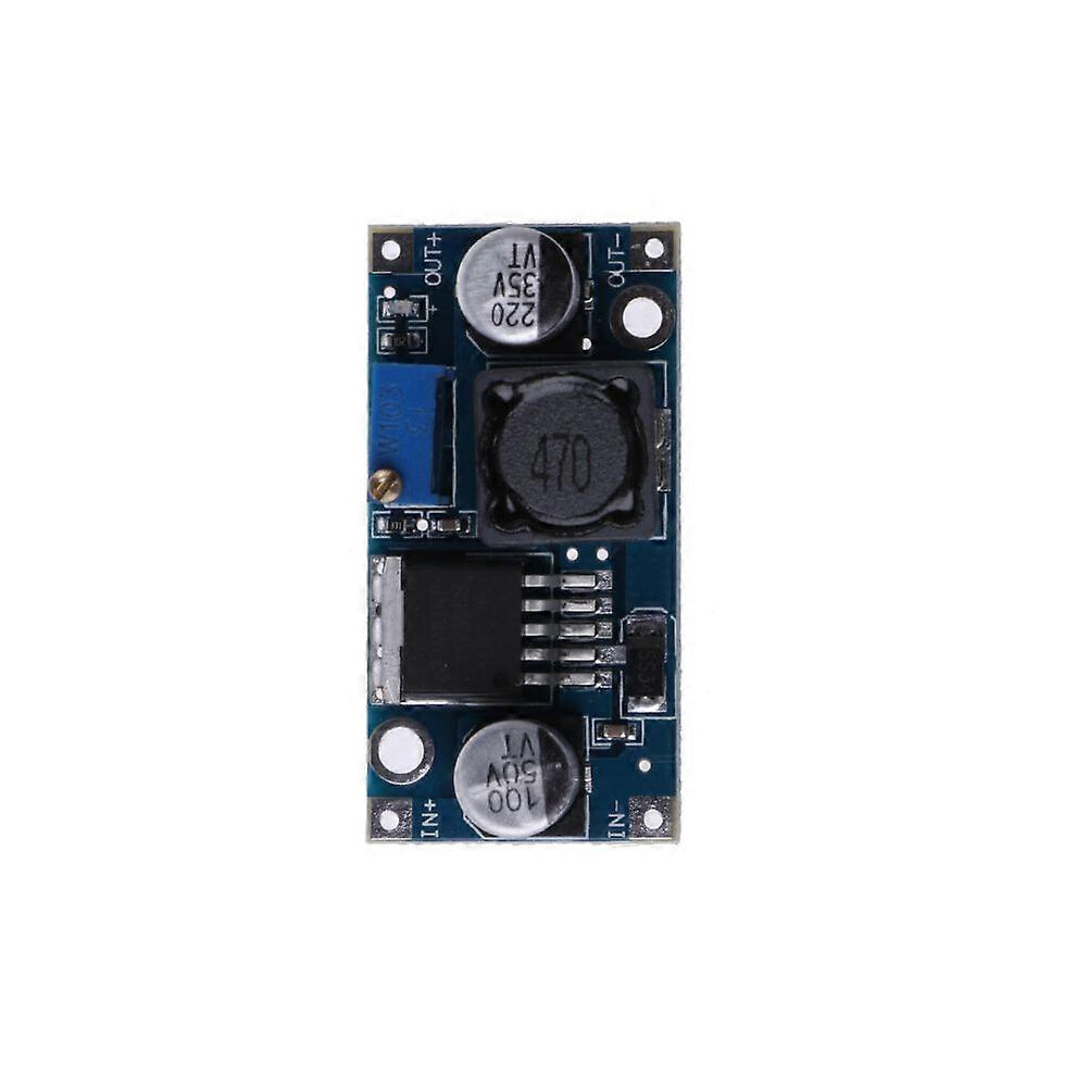 (As Show, One Size) Lm2596 Adjustable Voltage Regulator Power Converter Dc To Dc Step-Down Module 5021775385425