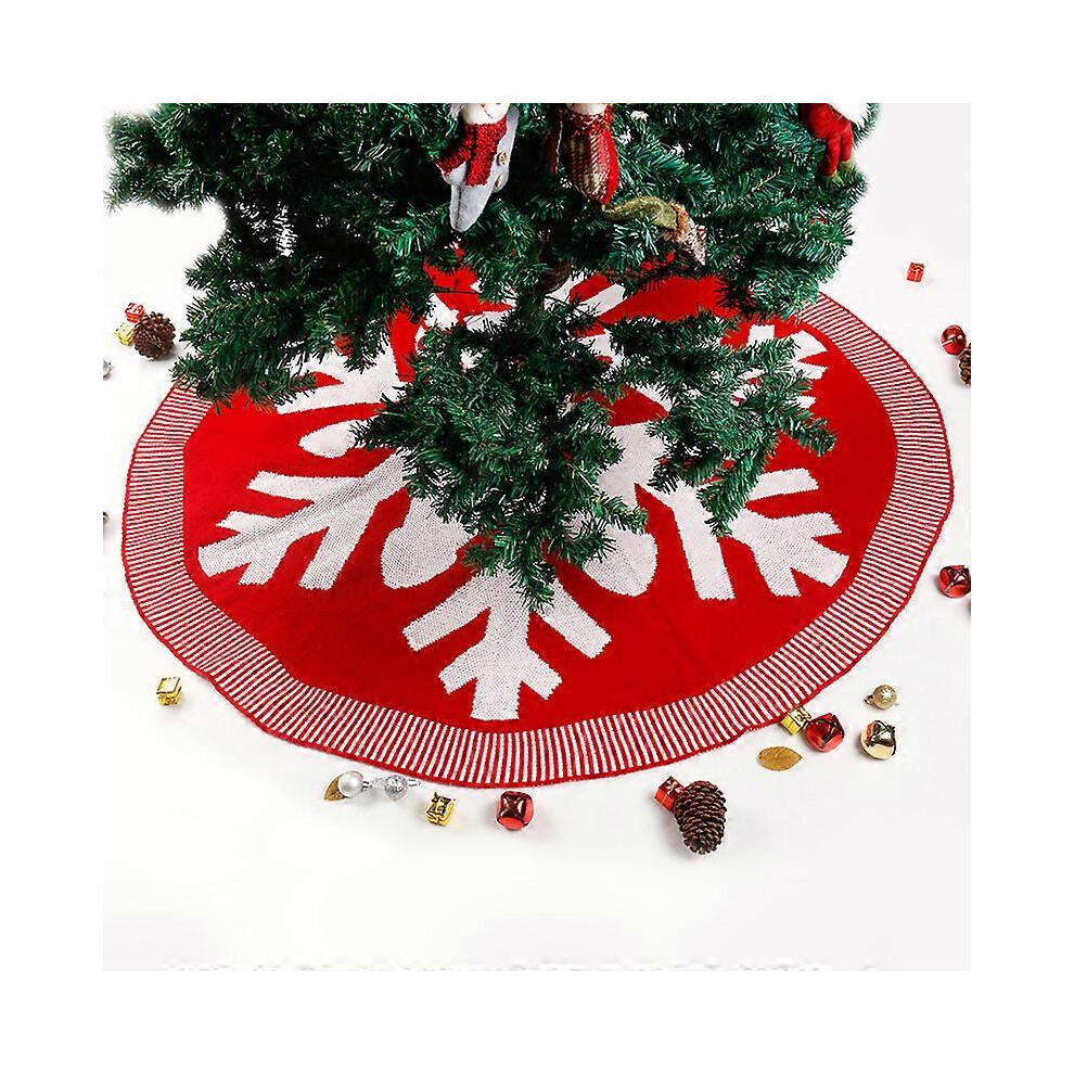 (As show, One size) 60cm Christmas Tree Skirt (Red), Christmas Tree Stand Cover, Christmas Tree Decoration, Merry Christmas Tree Skirt Christmas Tree-image-OPC-PHPB8B2-NEW