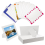 30 Pack Paper Picture Frames, Standing White Cardboard Photo Frames 3