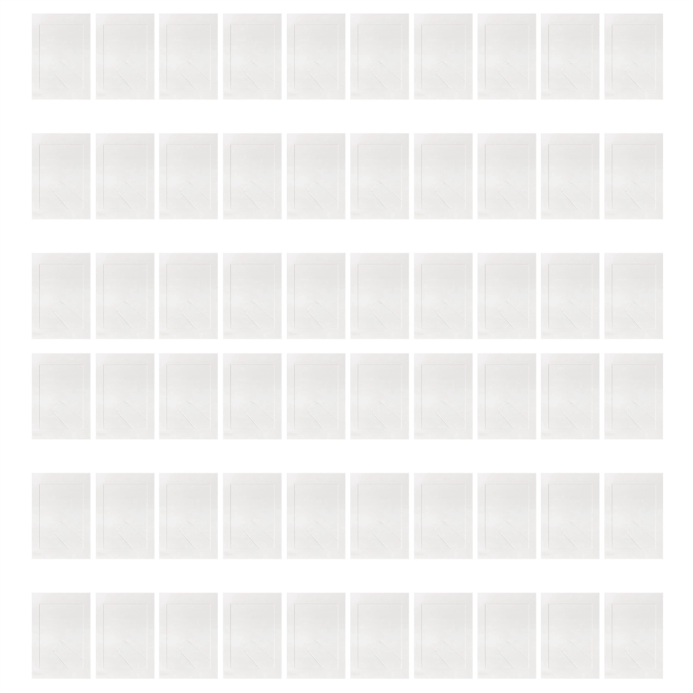 Confezione Da 30 Cornici In Carta Per Foto, Cornici In Cartone Bianco Con Supporto