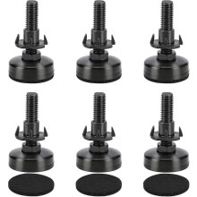 (As show, One size) 8 Pc Adjustable Feet, Heavy Duty Leveling Foot For Home,office & Sofa