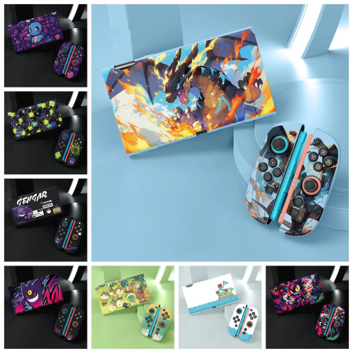 (Scrawl Charizard) TPU Soft Cartoon Skin Shell Case Protective Cover For NS2 Switch2 Gift 1