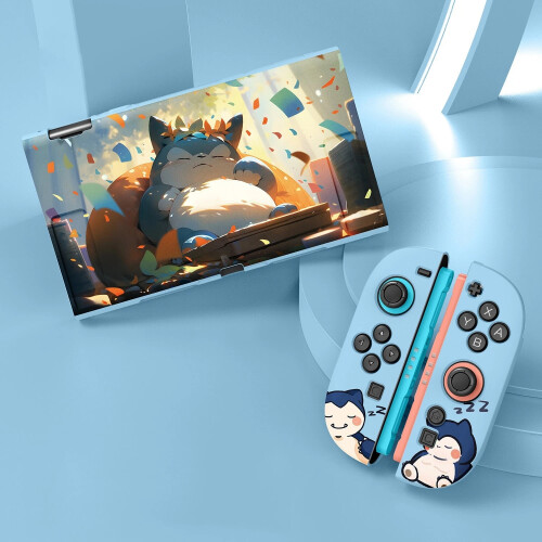 (Snorlax) TPU Soft Cartoon Skin Shell Case Protective Cover For Switch2 NS2 Gift