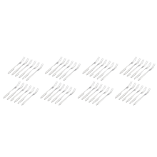 12 Pcs Dessert Forks,5.1 InchStainless Steel Mini Salad Fruit Fork