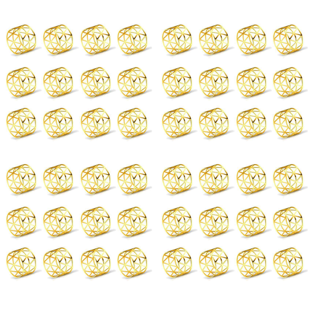 12 Pezzi Di Porta Tovaglioli In Rete Rotonda, Set Da Tavolo Per Casual O Formale