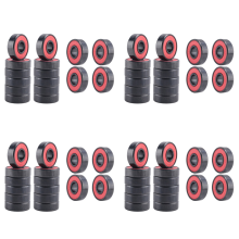 16 Pcs Ceramic Bearings Wear for Skate Skateboard Wheel