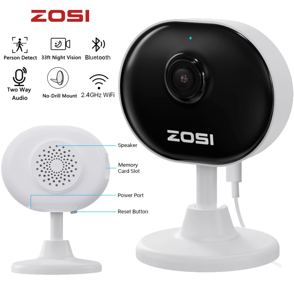 1080P Hd Mini Security Ip Camera Cctv Wireless Wifi Indoor Night Vision 2.4G Cam 34236345