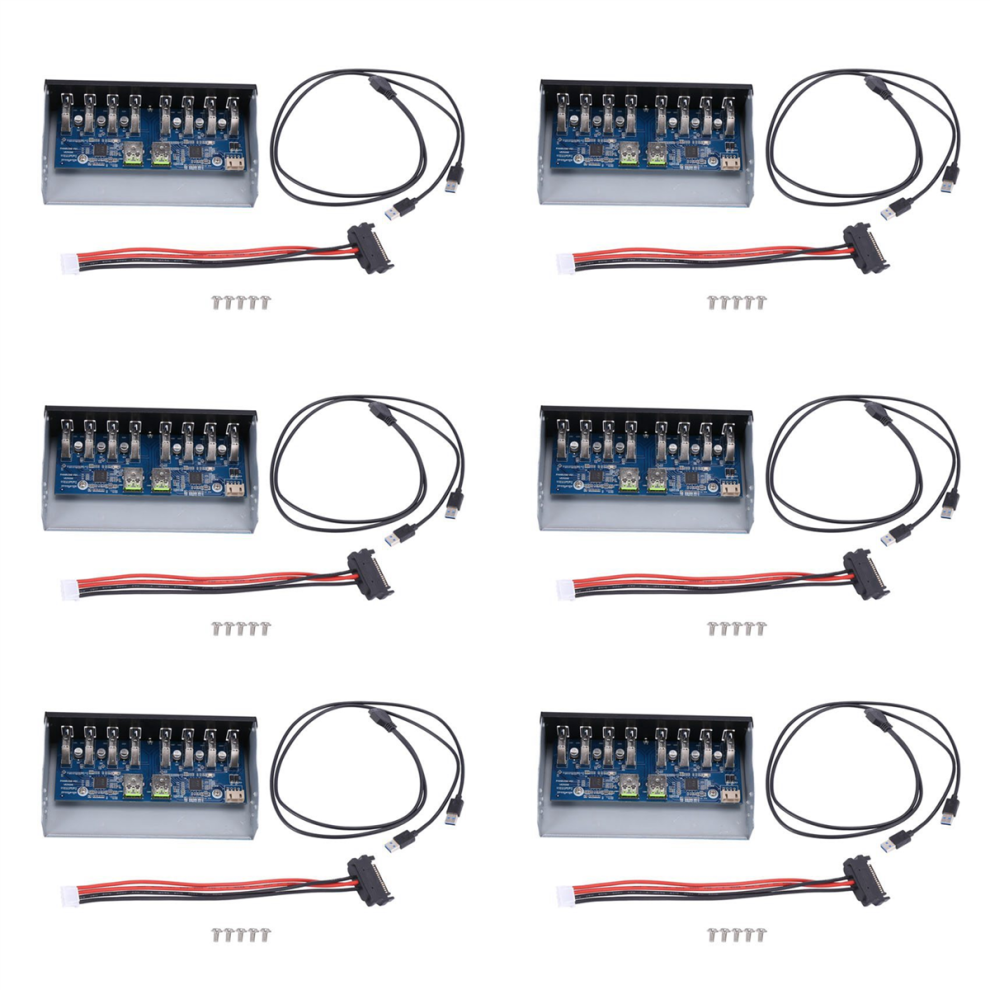 19 Pin To 8 Port Usb 3.0 Hub 5.25 Inch Cd-Rom Drive For Computer Case 4853188002153