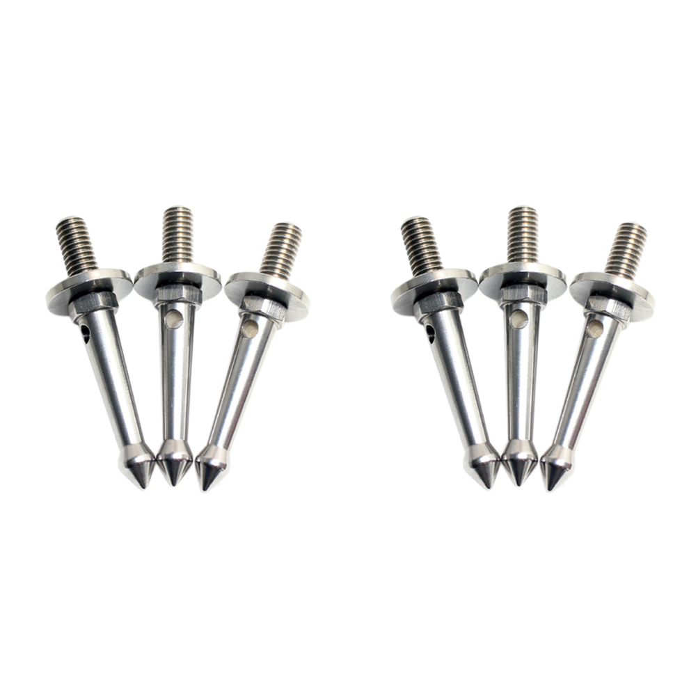 3Pcs Stainless 3/8 Inch Tripod Foot Spikes For // 4853188006915