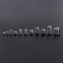 200Pcs Grub Screws Hex Socket Screw Assortment Kit Set M3//M5/M6/M8