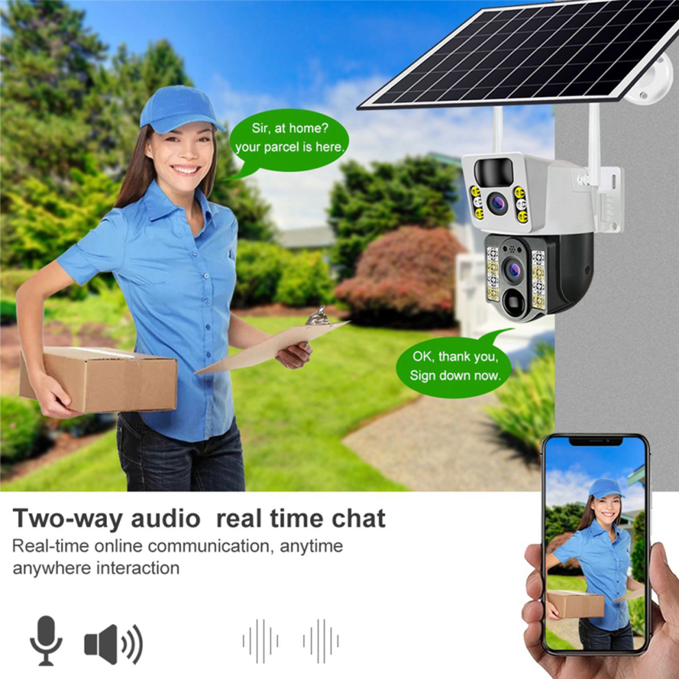 Smart Security Ip Cameras Outdoor Pir Human Detection 4853188013234