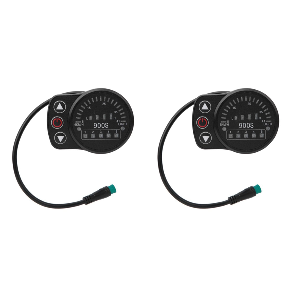Tableau des codes de connecteur étanche pour compteur d'affichage LED pour vélo électrique KT-900S