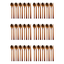 Handmade Jujube Tree Wooden 5 Set of Spoons and Chopsticks