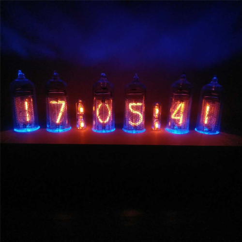 DIY In14 In4 Digital LED Clock Gift Circuit Board Kit , PCBA 2