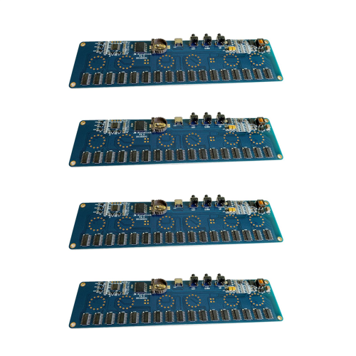 DIY In14 In4 Digital LED Clock Gift Circuit Board Kit , PCBA