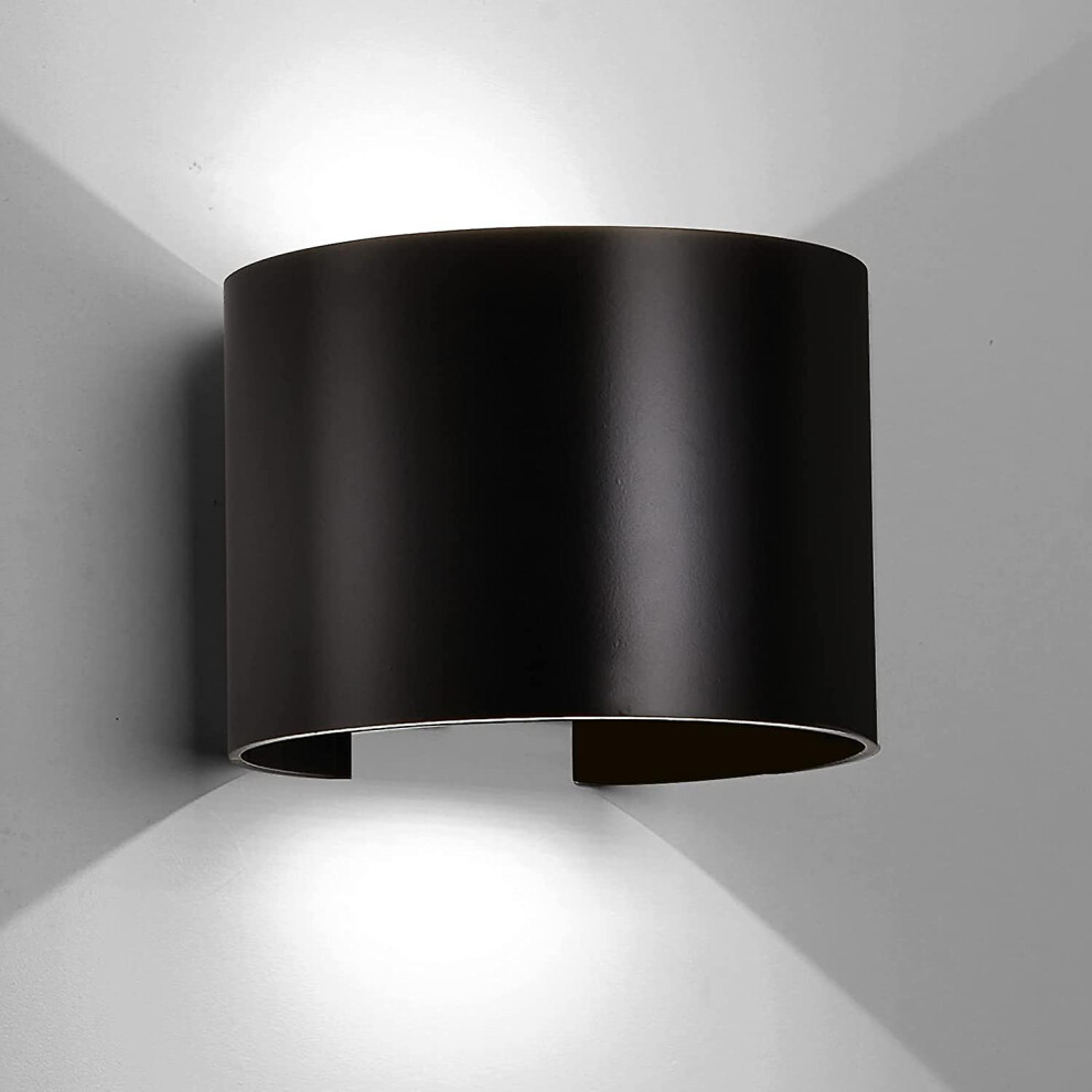 (As show, One size) 12w Outdoor/indoor Wall Light, Ip65 Waterproof Led Wall Light 960lm, Modern Aluminum Wall Lights Adjustable Up And Down 6500k Cool-image-OPC-PHPBQPD-NEW