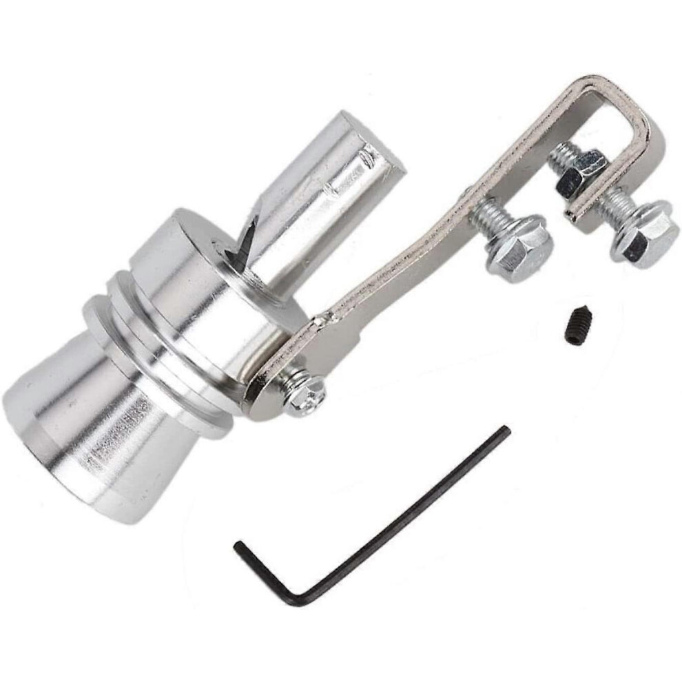 (As Show, One Size) Trumpet Type Turbo Sound Simulator Whistle Universal Exhaust Pipe Whistle Sound Simulator Pressure Relief Valve[Xl] 4704245265649
