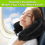 Travel Neck Pillow Stuffable with Clothes,Stuffable Neck Pillow black 3