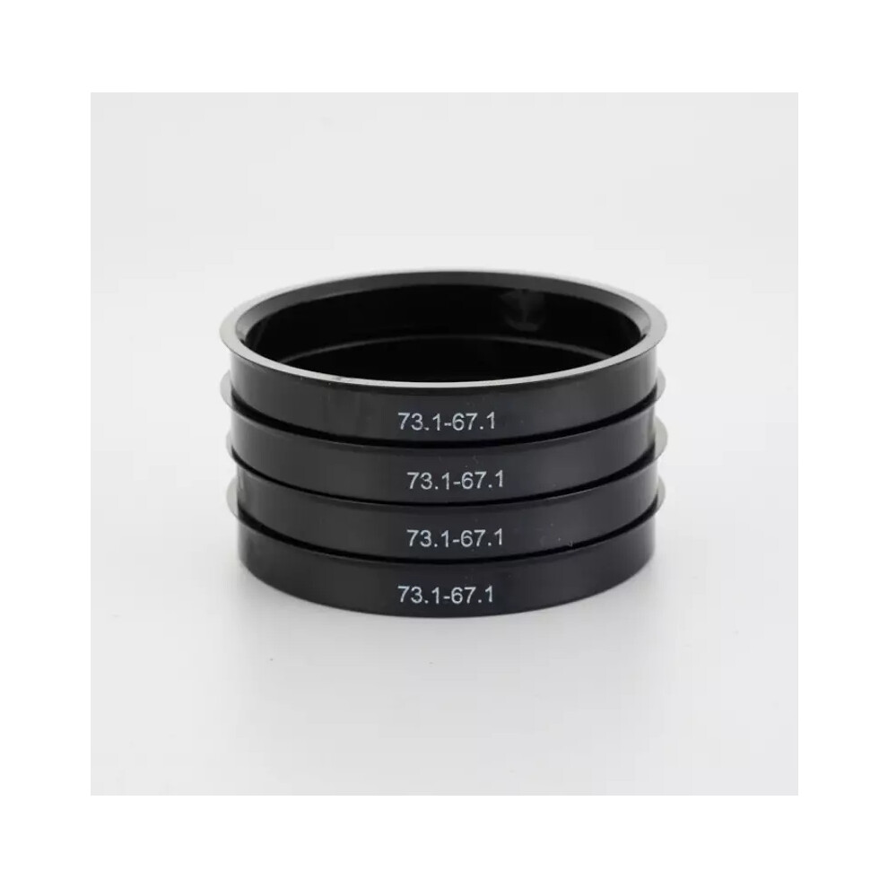 (73.1-66.6) 4pcs Plastic Wheel Hub Centric Rings for Rims Spigot Rings Centre Bore Spacers-image-OPC-PHPBSF7-NEW