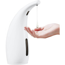 (As show, One size) Automatic Liquid Soap Dispenser,Electric Waterproof Touchless Soap Dispenser,Hydroalcoholic Gel Dispenser for Bathroom Kitchen,Hotel,Restaurant 300ML