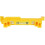 (As show, One size) Mini Pocket High Precision String Spirit Level With Molded Hooks String Line Level, Tile Gutter For Brickwork Plumbing yellow 4