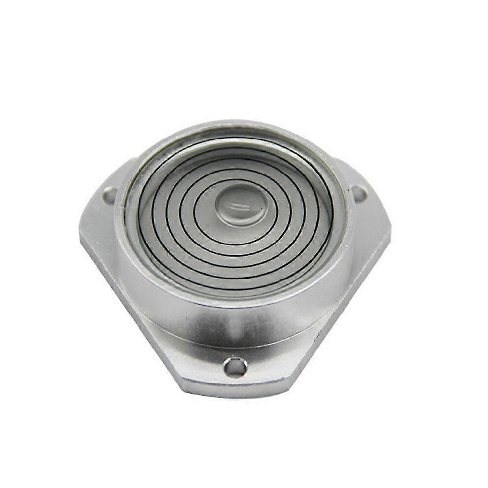 (As Show, One Size) High Precision Horizontal Bubble Aluminium Case Bullseye Spirit Bubble Level White 4704245212339