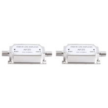 AP20 Satellite 20DB In-Line Amplifier for Cable Run Channel Strength