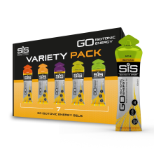 Science in Sport GO Isotonic Energy Gel - 22g Carbs - 87cal - 60ml - 7 pack