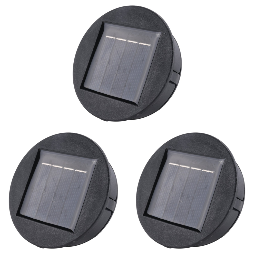 Scatola Luminosa Led Rotonda Di Ricambio Alimentata Ad Energia Solare Smart Garden