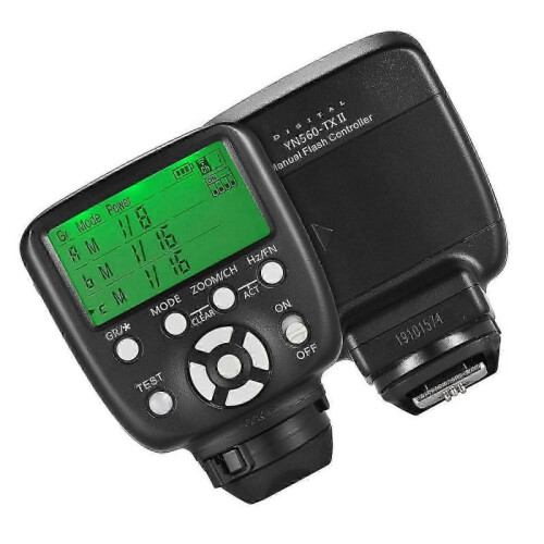 YN560-TX II Manual Flash Trigger Remote Controller LCD Transmitter for Canon DSLR Camera to YN560III