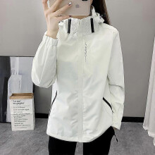 (XXXXL, Female khaki) Autumn thin jacket mountaineering clothing