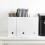 (B) Document Storage Box Smooth Edge Reusable Good Load-bearing Save Space Book Pencil Sundries Storage 2